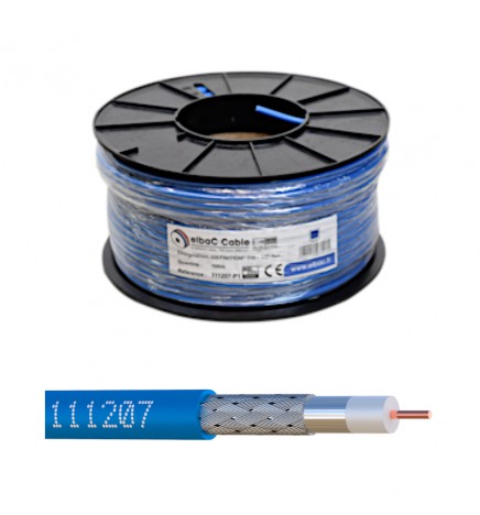Bobine 100 m câble iDEFINITION 110 PAL/HD-SDI – PVC Ø 6,95 mm, Cu Ø 1,1 mm