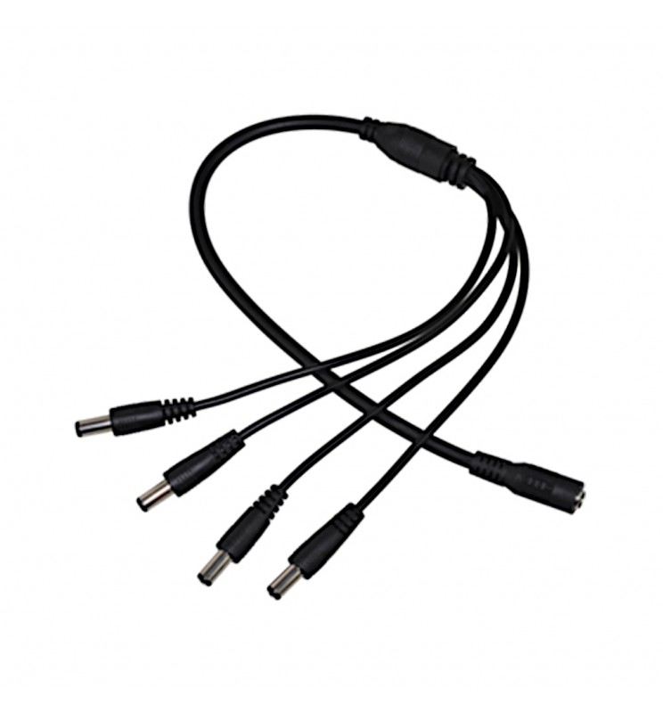 Multi-connecteurs DC 1F/4M Ø 5,5/Ø 2,1 mm Multi-connecteurs DC 1F/4M Ø 5,5/Ø 2,1 mm